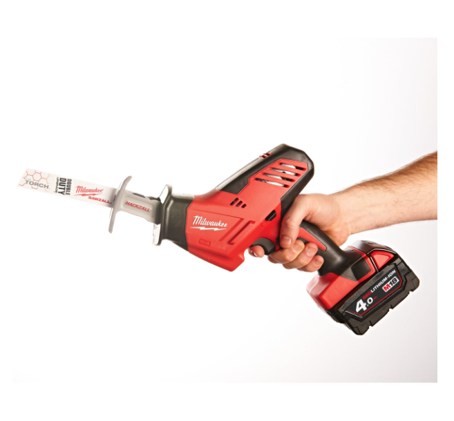 Serra recíproca 18V 20mm com lâmina Milwaukee C18 HZ-0
