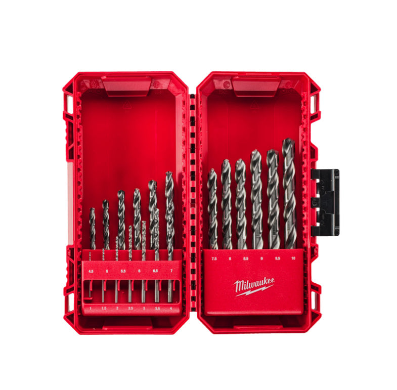 Conjunto de 19 brocas para metal HSS-G Thunderweb CB Milwaukee
