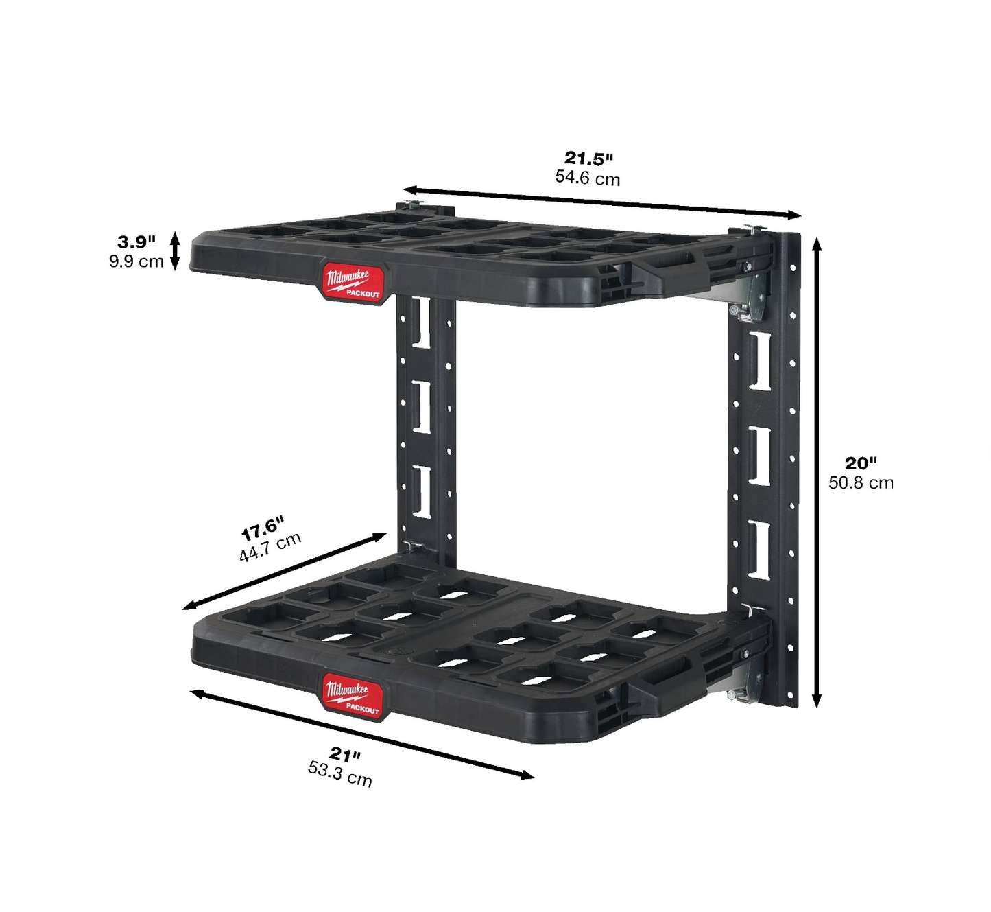 Sistema de rack de montagem PACKOUT completo Milwaukee