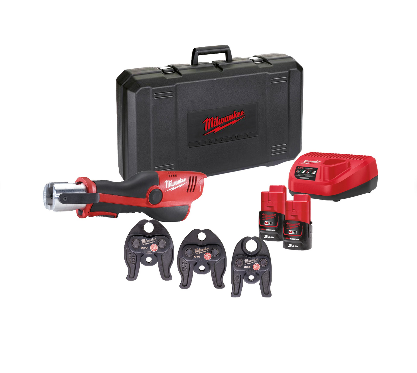 Prensa hidráulica subcompacta M12 Force Logic Milwaukee M12 HPT-202C U-SET