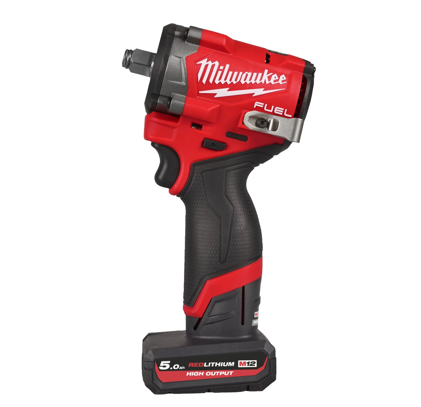 Chave de impacto M12 + 2bat 5.0Ah + carregador + mala de transporte Milwaukee M12 FCIWF12G3-502X