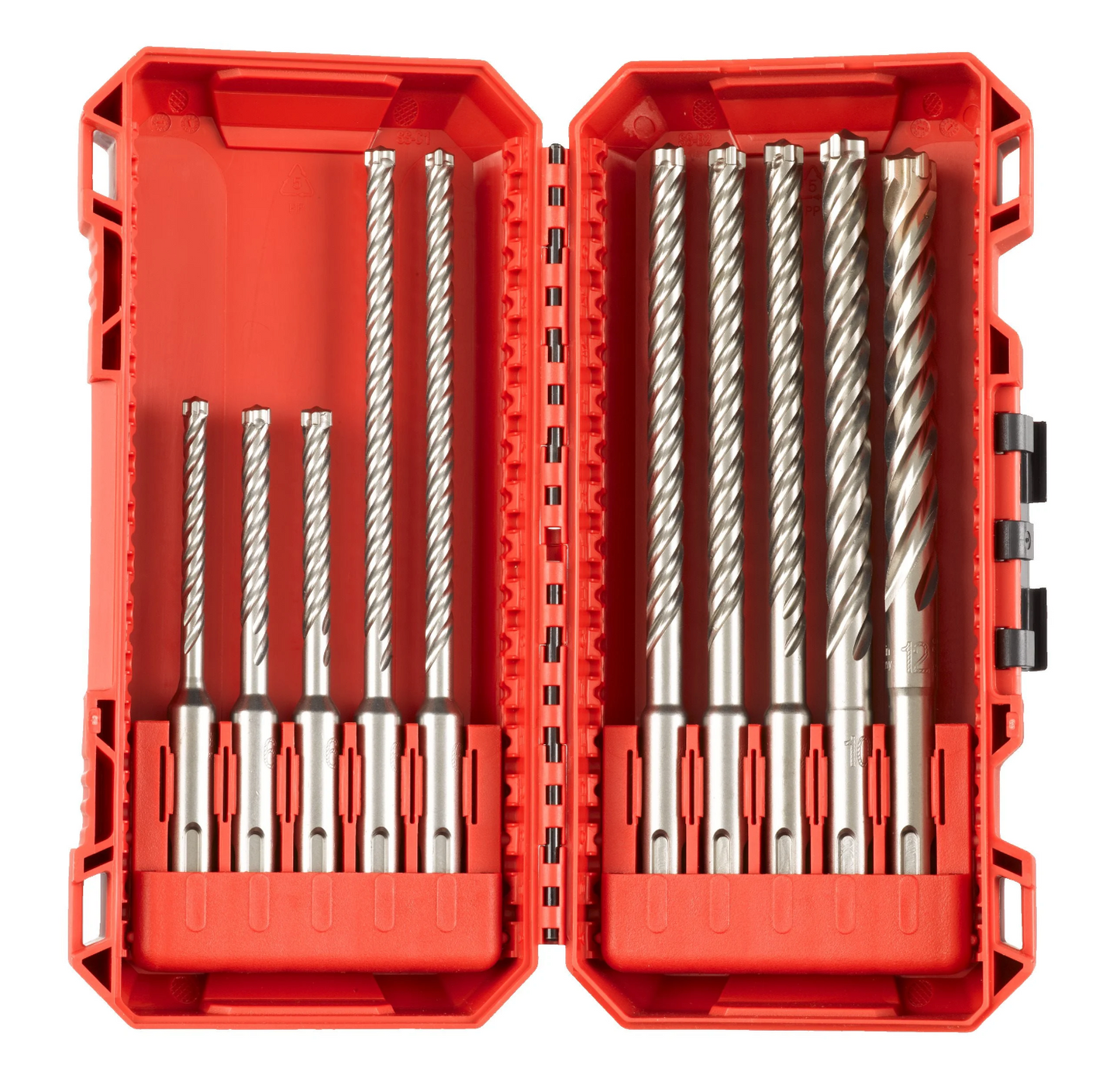 Conjunto de brocas SDS-PLUS MX4 10 pcs Milwaukee SDS-PLUS