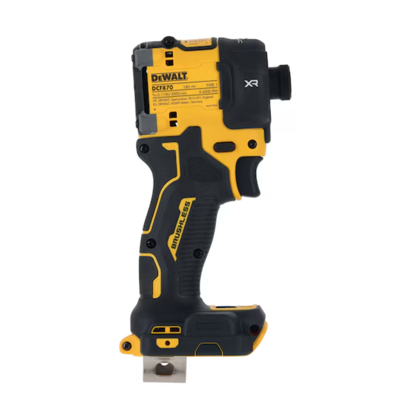 Aparafusadora de impacto hidráulica XR 18V 1/4" 56Nm Dewalt DCF870NT