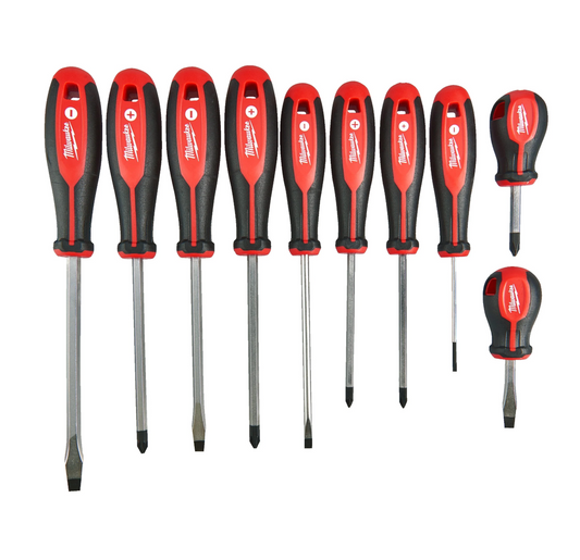 Conjunto de chaves de fenda Tri-lobe 10 peças Milwaukee
