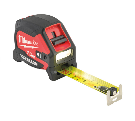 Fita métrica LED magnética de 7,5 m Milwaukee