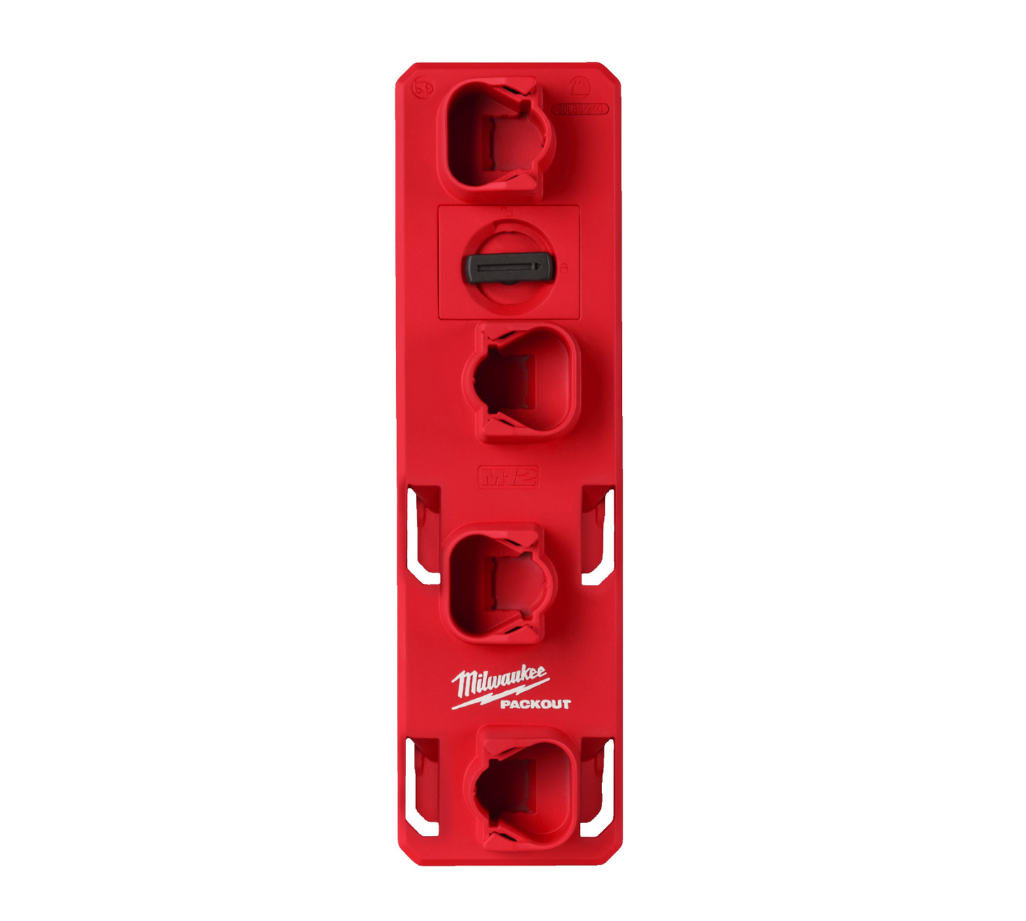 Suporte de bateria Milwaukee PACKOUT M12