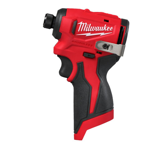 Chave de impacto subcompacta M12, 1/4" hexagonal, 124 Nm, Milwaukee M12 BLIDRC-0
