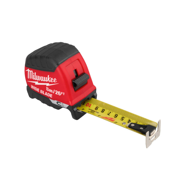Metrado magnético Milwaukee de 8 m x 35 mm com lâmina larga