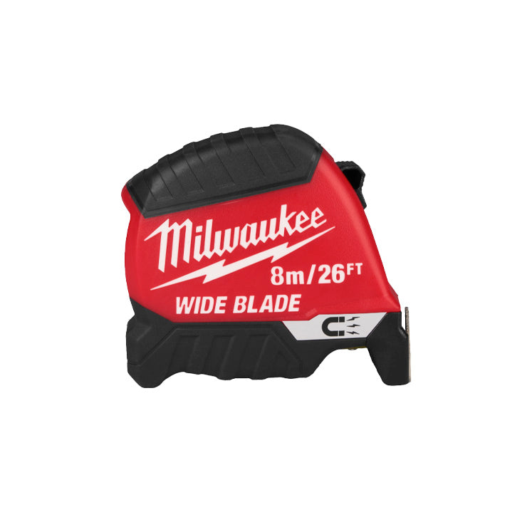 Metrado magnético Milwaukee de 8 m x 35 mm com lâmina larga