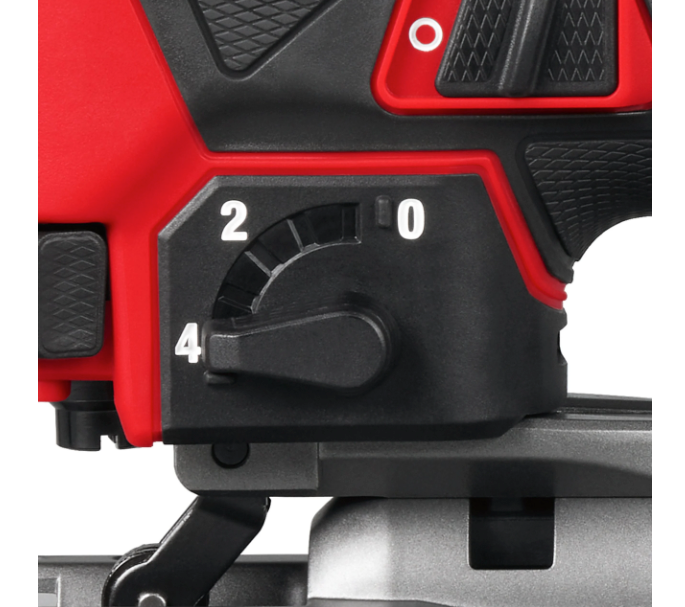 Serra tico-tico subcompacta M12 Fuel + bateria de 2 Ah + bateria de 4 Ah + carregador + mala Milwaukee M12 FJS-422X