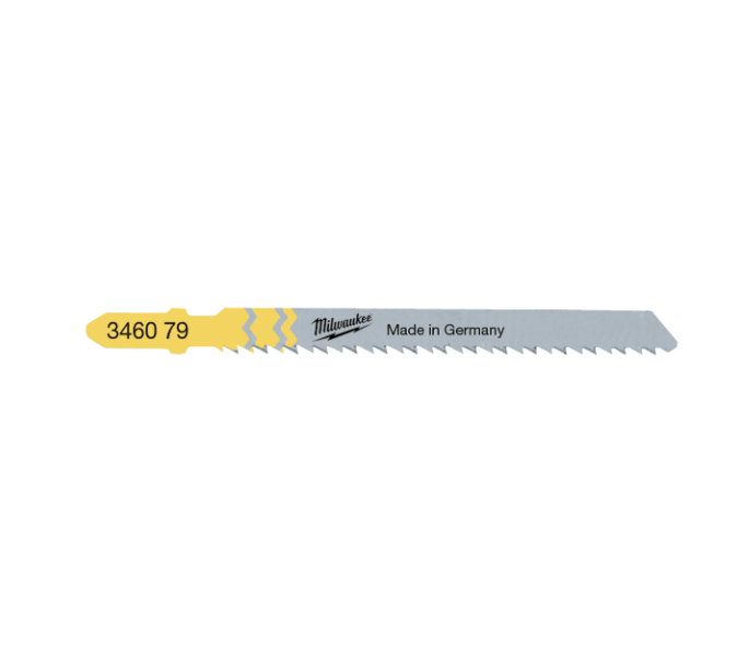 Pack de 5 lâminas de serra para bancadas e laminados, 75x2,5 mm, T 101 BR, Milwaukee