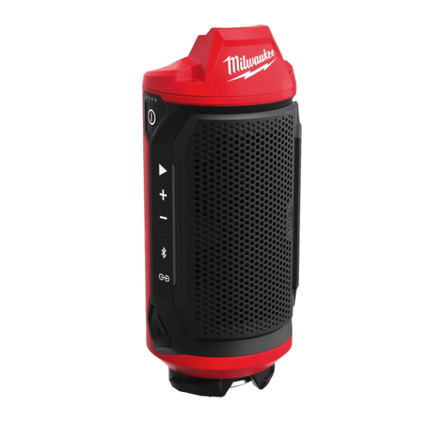 Coluna M12 com Bluetooth compatível com Packout Milwaukee M12 SPEJSG2-0