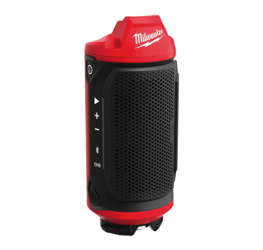 Coluna M12 com Bluetooth compatível com Packout Milwaukee M12 SPEJSG2-0