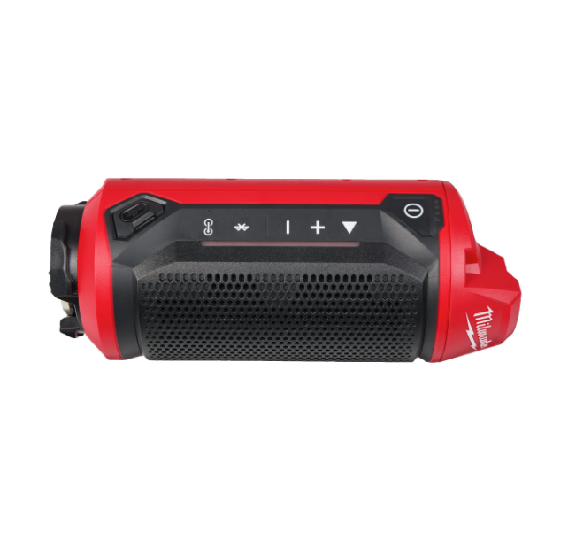 Coluna M12 com Bluetooth compatível com Packout Milwaukee M12 SPEJSG2-0