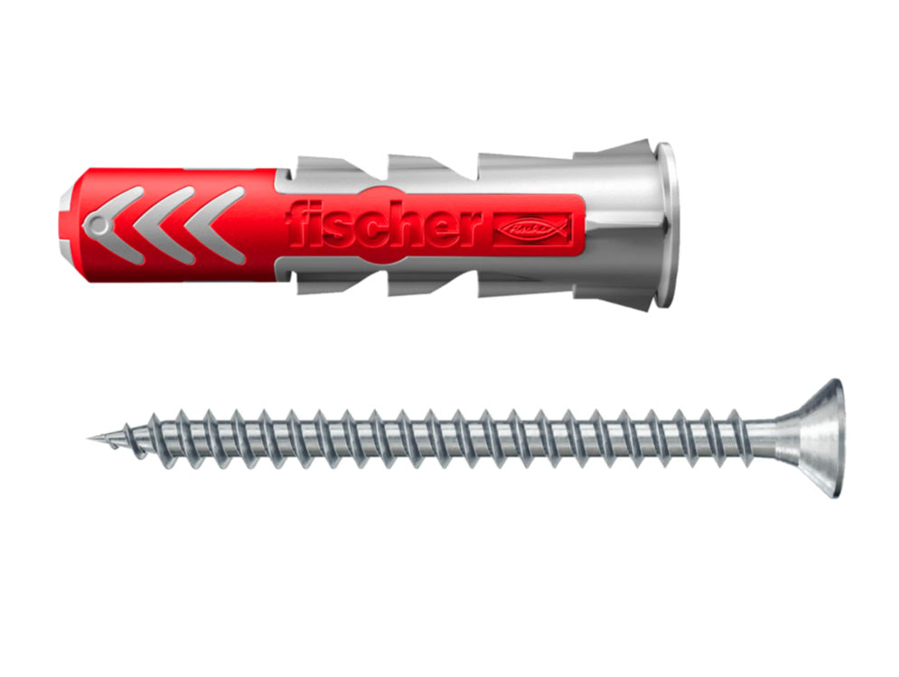 Caixa Taco Duopower 6x30 + Parafuso PowerFast II 4,5x40 Fischer 200 unid.