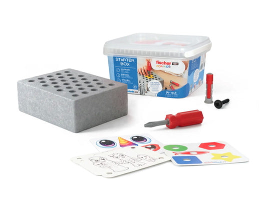Conjunto de construção infantil Starter-Box Fischer para crianças a partir dos 3 anos Fischertechnik 579434
