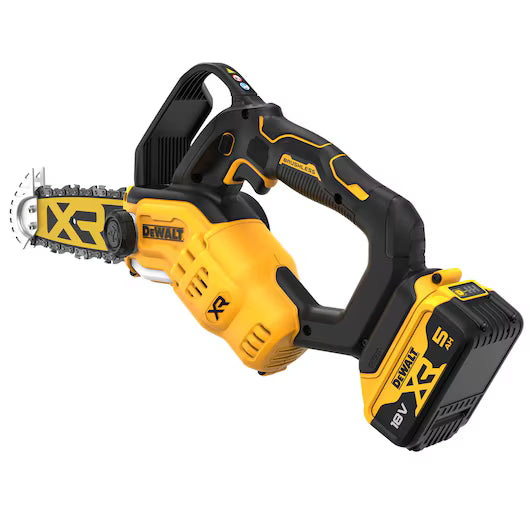 Sierra de Poda XR 18V 20cm + batería 5Ah + Cargador Dewalt DCMPS520P1
