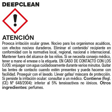 Fila DEEPCLEAN Detergente Anticalcário Spray 750ml