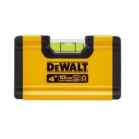 Nível de bolha de bolso de 100 mm Dewalt DWHT42801