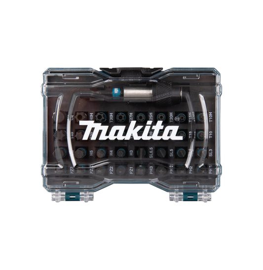 Conjunto de 33 bits Makita E-12441 Impact em preto