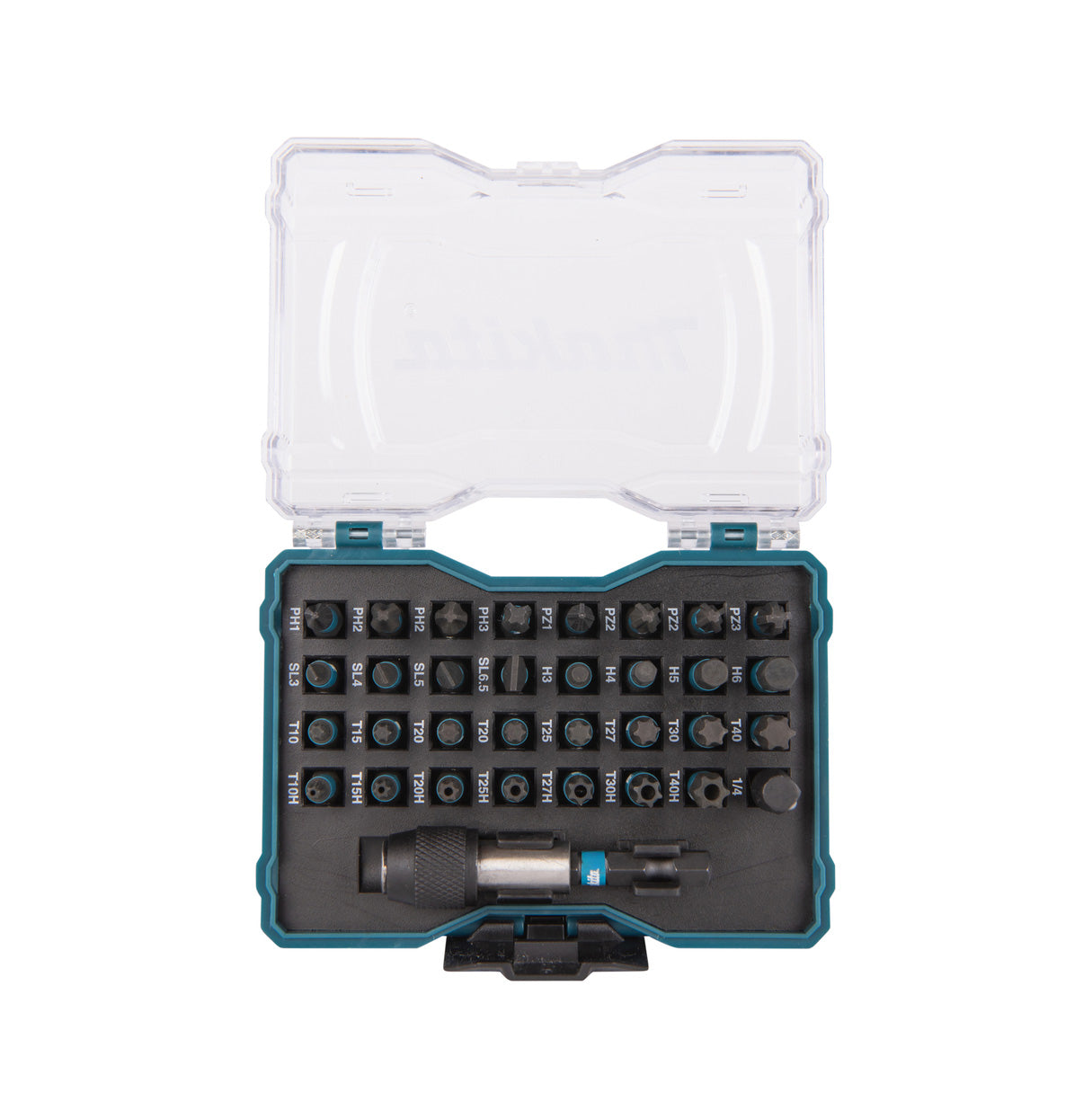 Conjunto de 33 bits Makita E-12441 Impact em preto