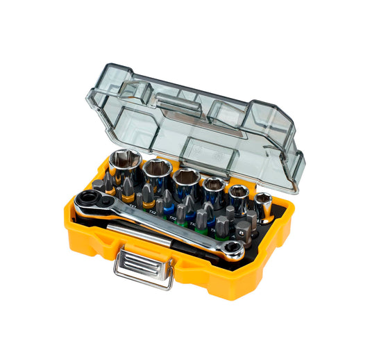 Conjunto de chaves de fendas e pontas de 24 peças Dewalt DT71516