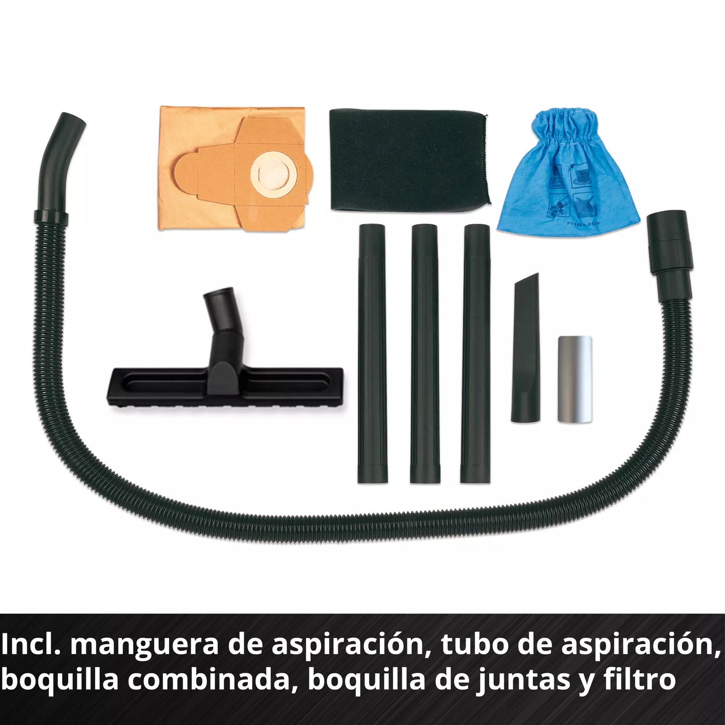 Aspirador para limpeza a seco e a húmido, 20 L, 900 W, Einhell TC-VC 2045 S