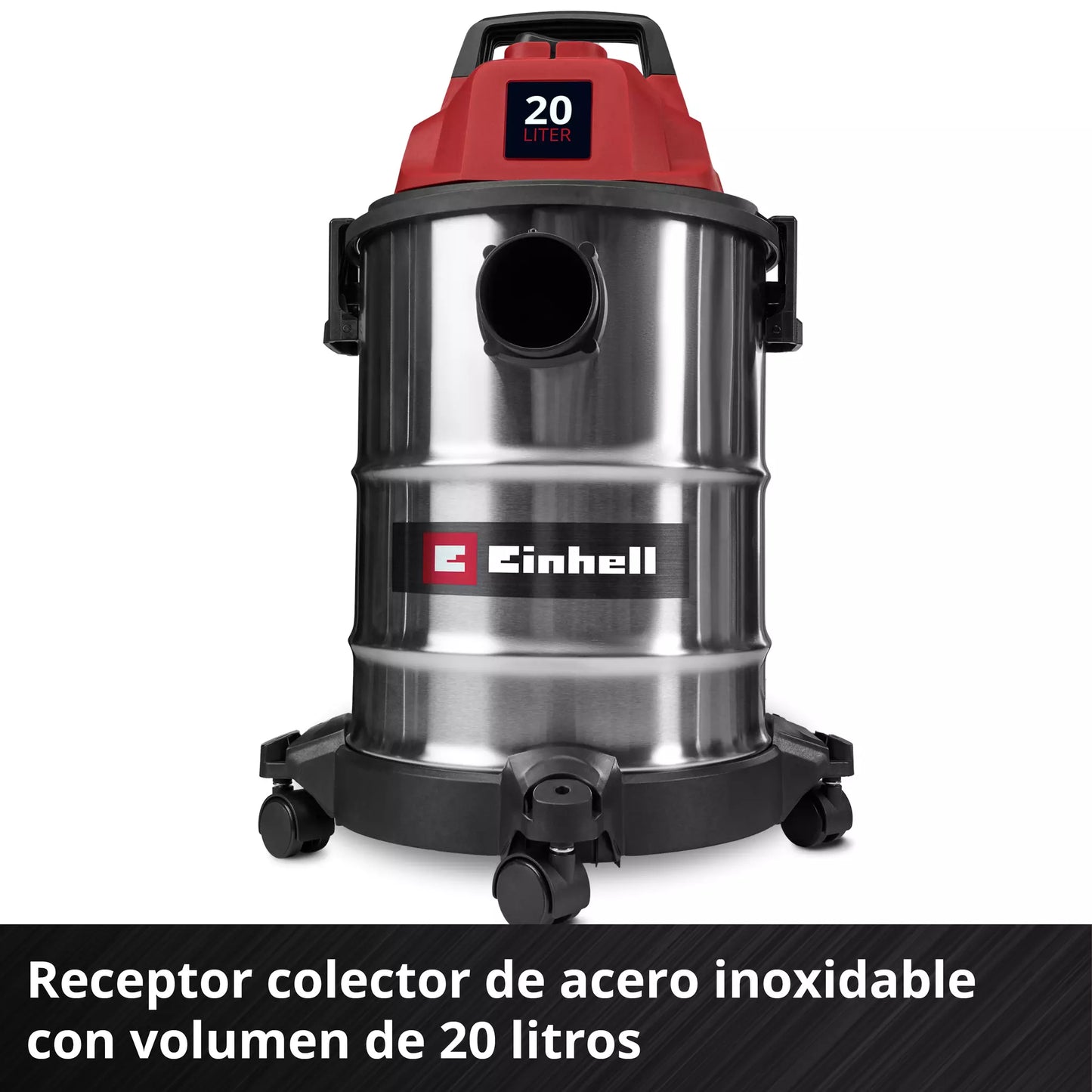 Aspirador para limpeza a seco e a húmido, 20 L, 900 W, Einhell TC-VC 2045 S