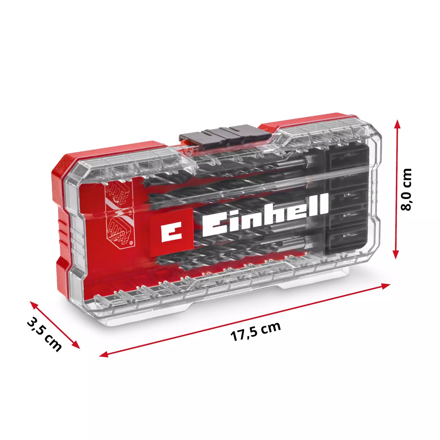 Conjunto de brocas para madeira Einhell S-CASE LS 10pcs 49108733
