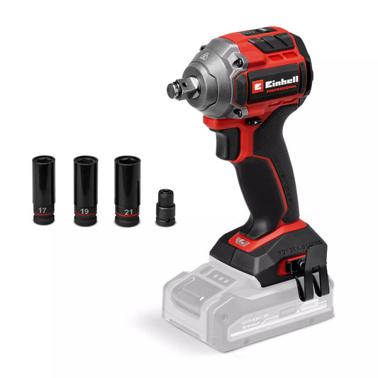Chave de impacto 1/2 18 V 260 Nm TP-CW 18/260-C Li BL - Apenas Einhell