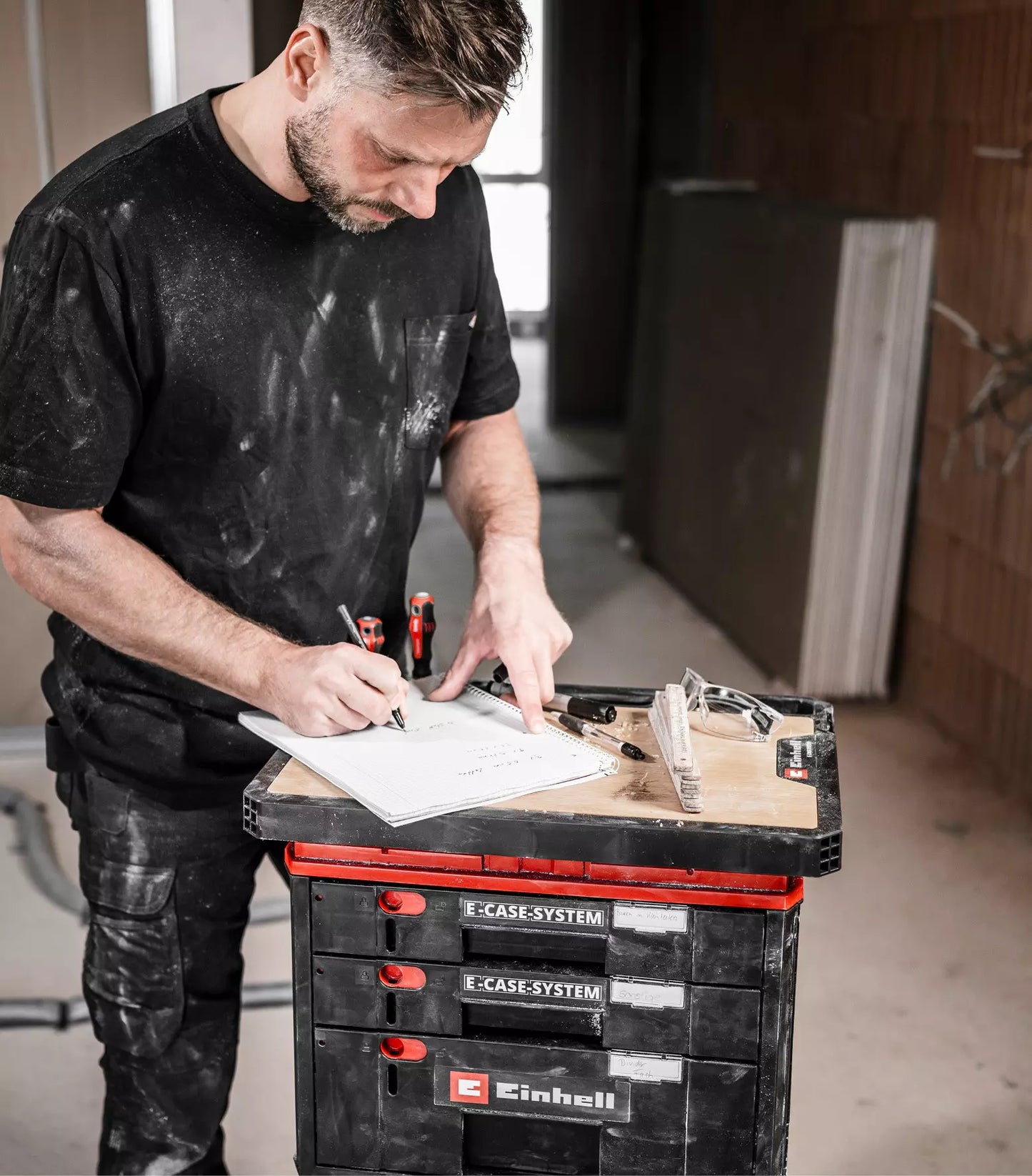 Mesa de trabalho Einhell E-Case