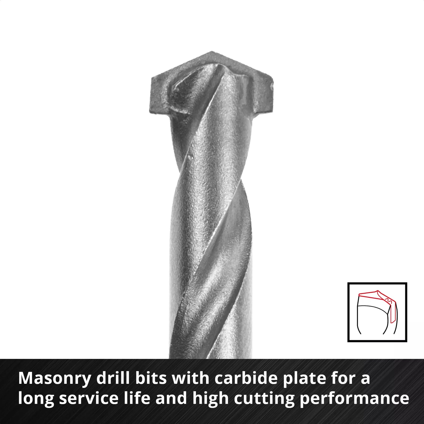 Juego de brocas para piedra S-CASE LS 10pcs Einhell 49108743