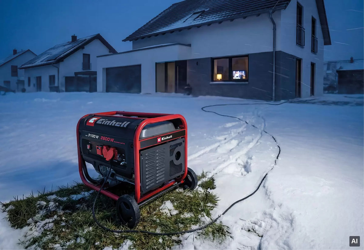 Gerador a gasolina 3100W 230V Einhell TC-PG 3100