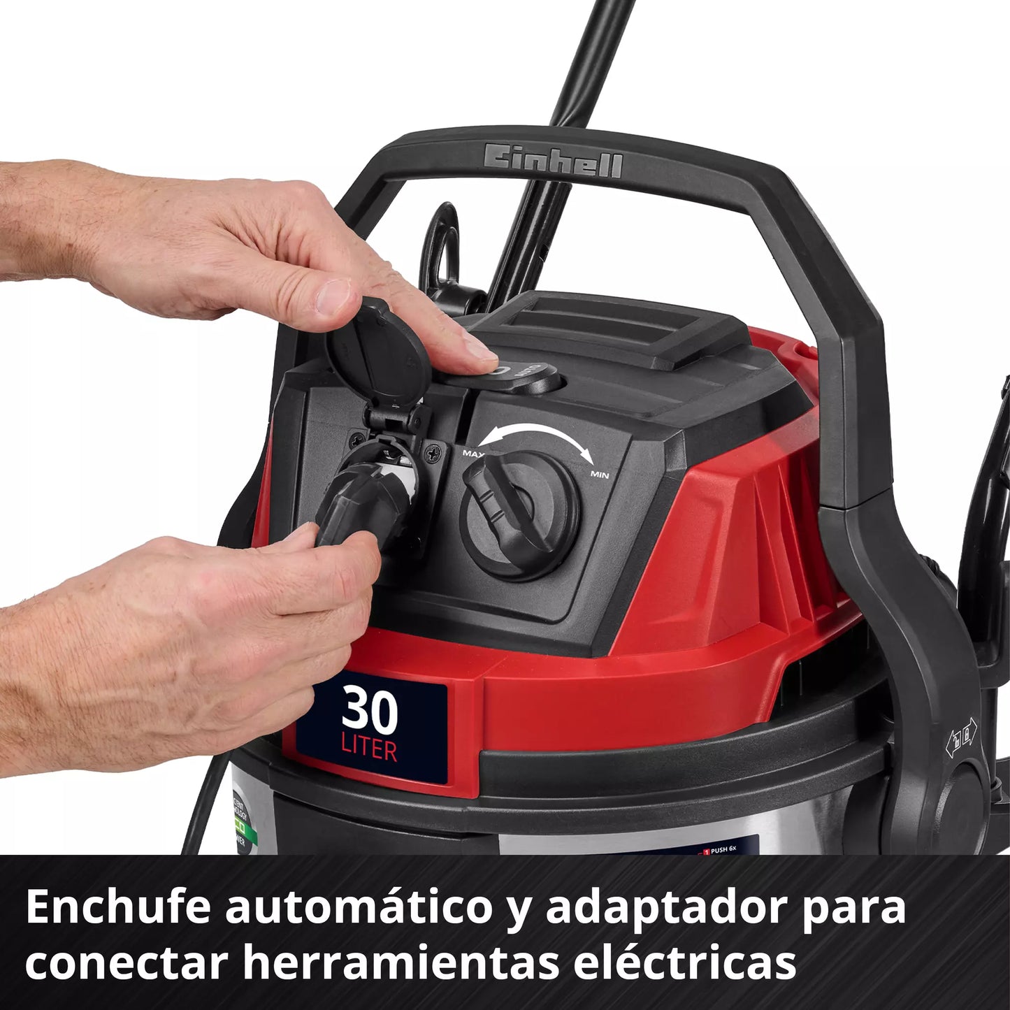 Aspirador para líquidos e sólidos, 30 L, 1150 W, Einhell TE-VC 3080 SACL