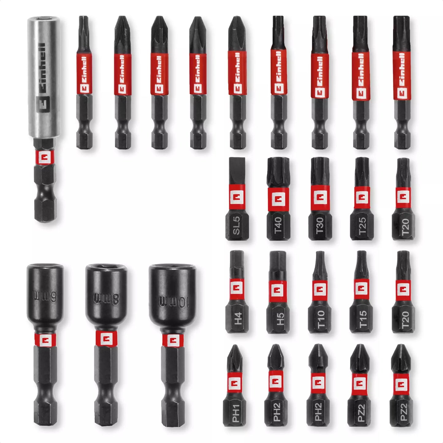 S-CASE conjunto de chaves de caixa 28pcs LS Einhell 49108703