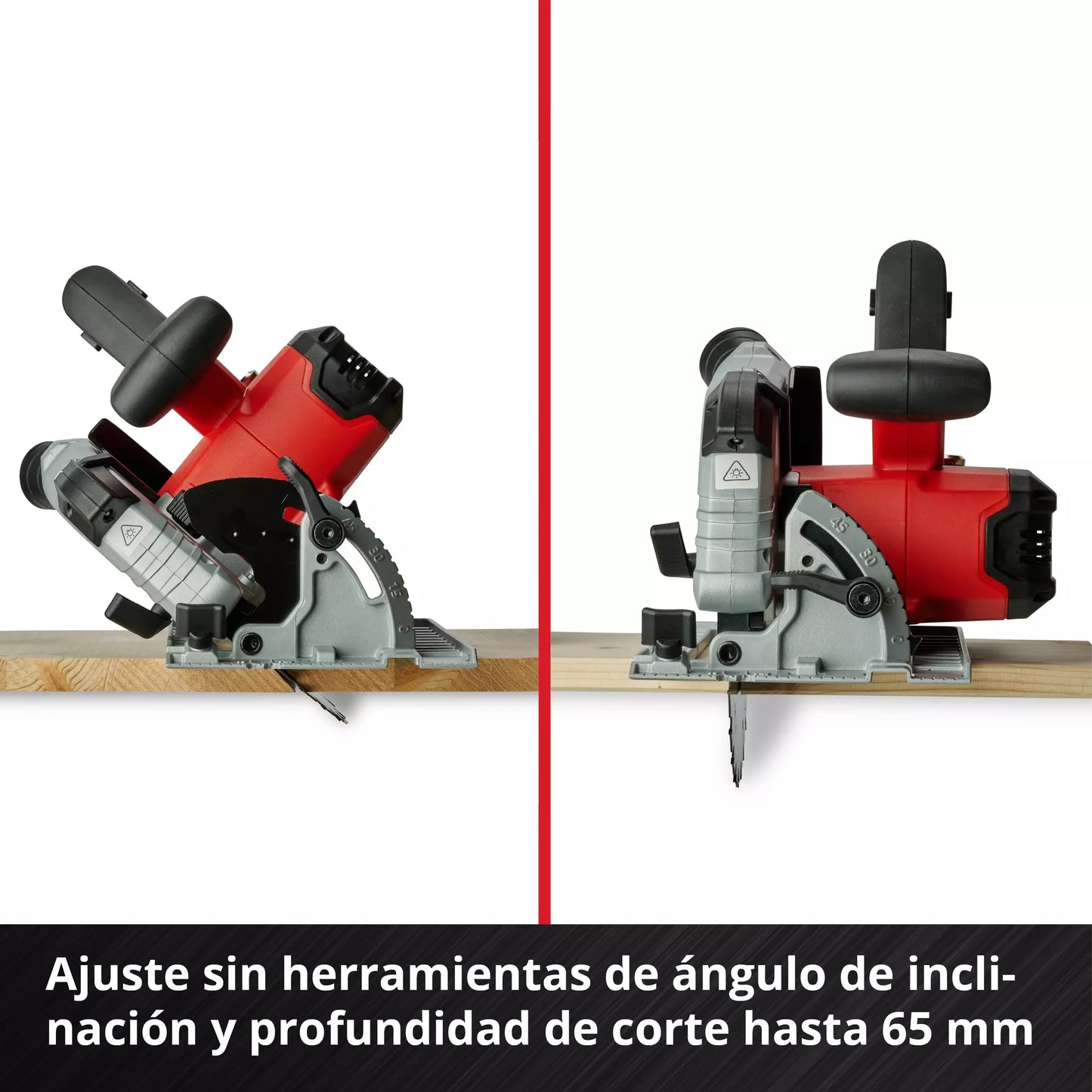 Serra circular de 18 V, 190 mm Einhell TP-CS 18/190 Li BL - Solo