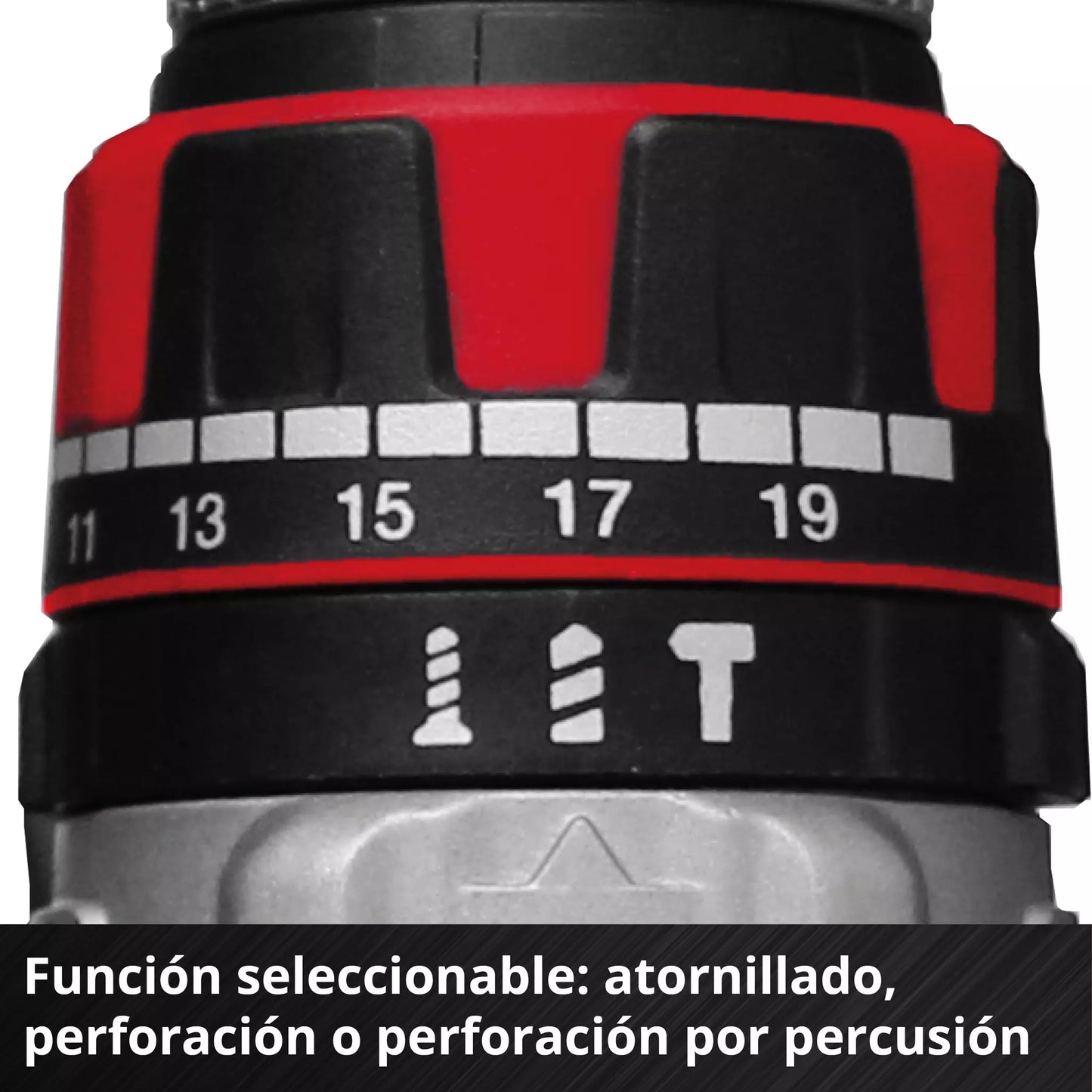 Berbequim de percussão 18 V + 2 baterias de 2 Ah + carregador + mala Einhell TP-CD 18/80 Li-i BL