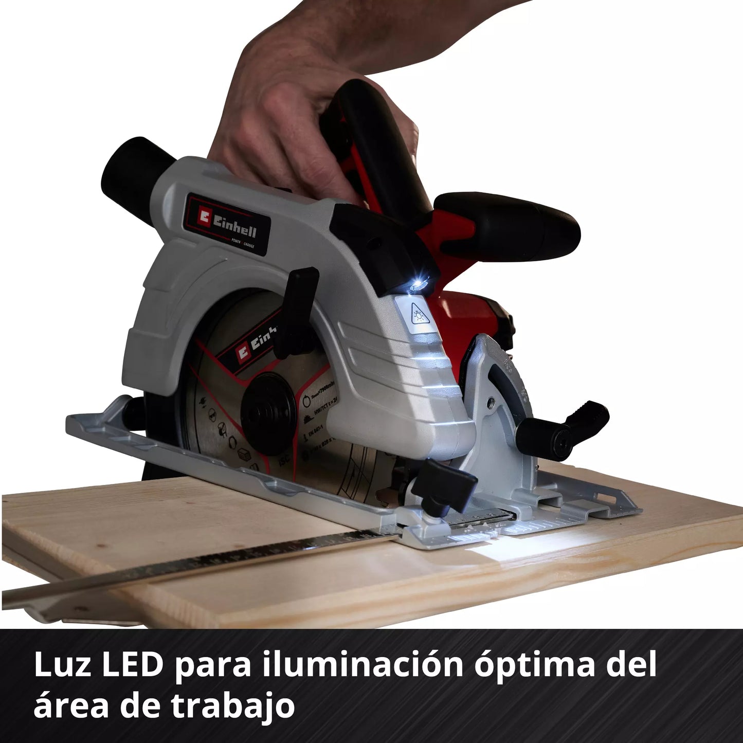 Serra circular de 18 V, 190 mm Einhell TP-CS 18/190 Li BL - Solo