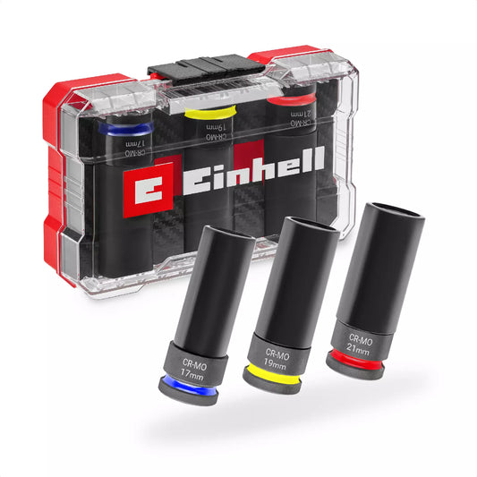 Conjunto de chaves de impacto Einhell 3pcs 49109263