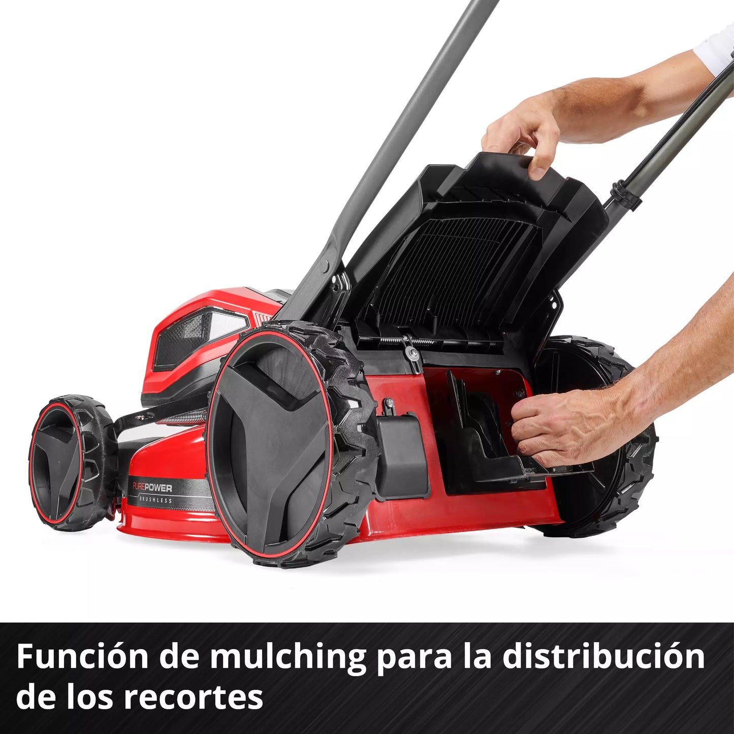 Cortador de relva a bateria com 4bat 4,0Ah + 2 carregadores duplos GP-CM 36/47 S Li BL Einhell