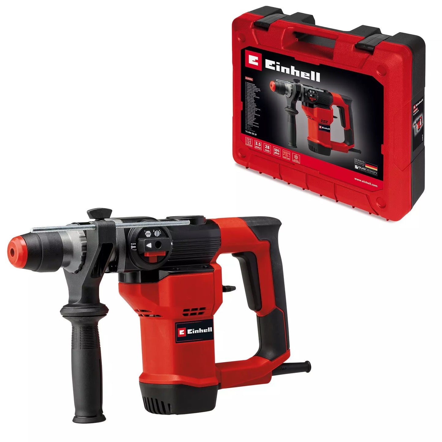 Martelo perfurador SDS-Plus 950 W 3,5 J Einhell TC-RH 28 3F