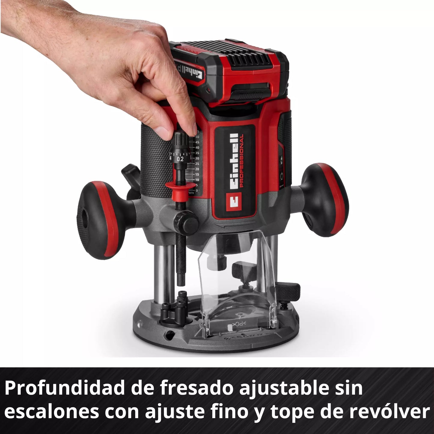 Fresadora 18V 55mm Einhell TP-RO 18/55 Li BL - Solo
