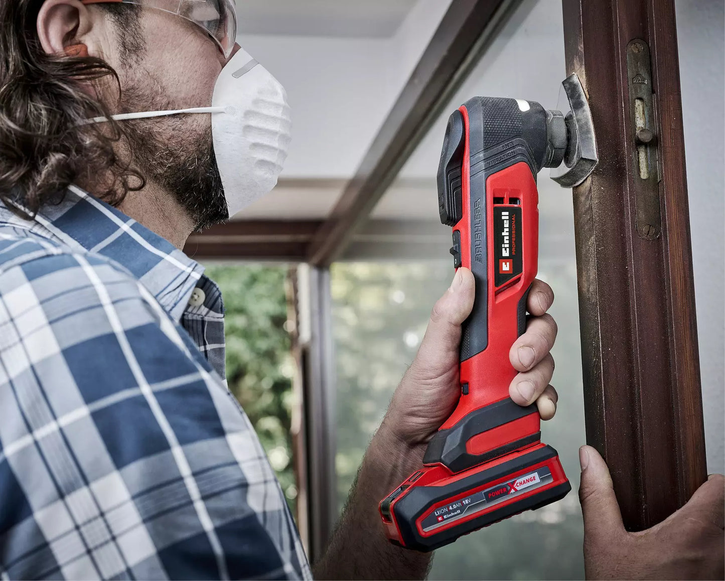 Multiferramenta 18 V 12 peças Einhell TP-MG 18 Li BL – Sem bateria
