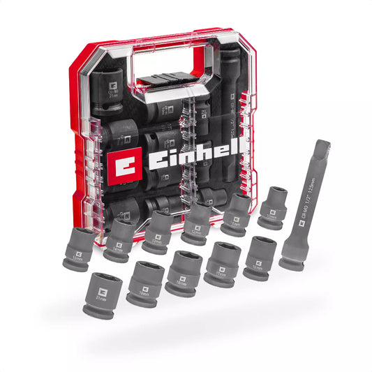 Jogo de chaves de impacto Einhell 12pcs 49109283