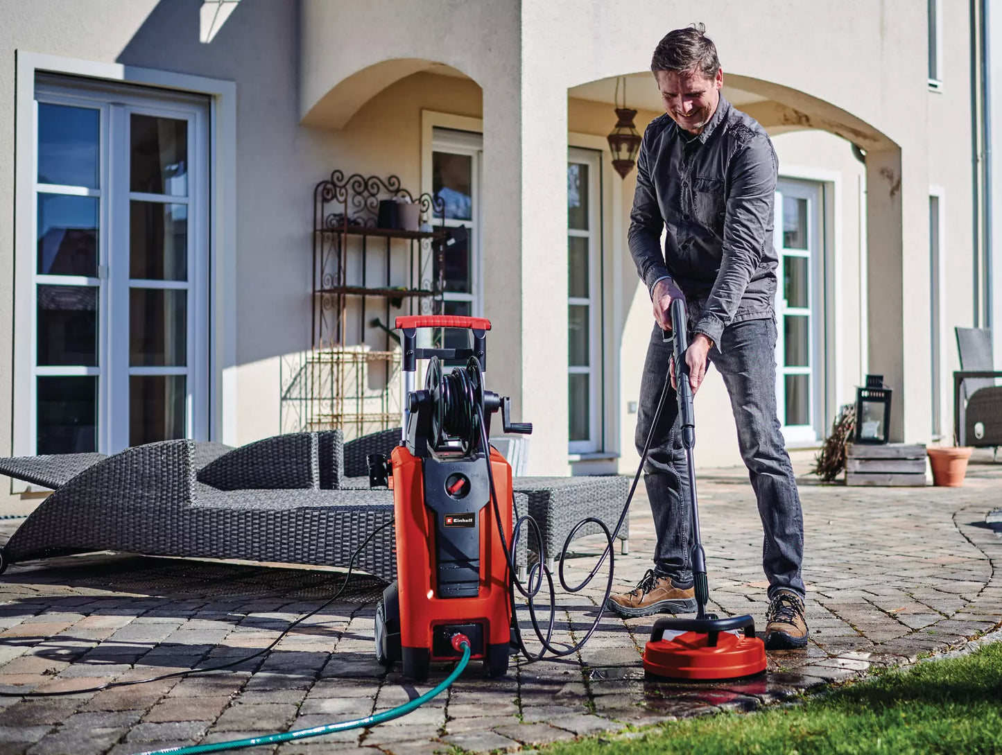 Máquina de lavagem a pressão 170 bar, 440 l/h TE-HP 170 Einhell