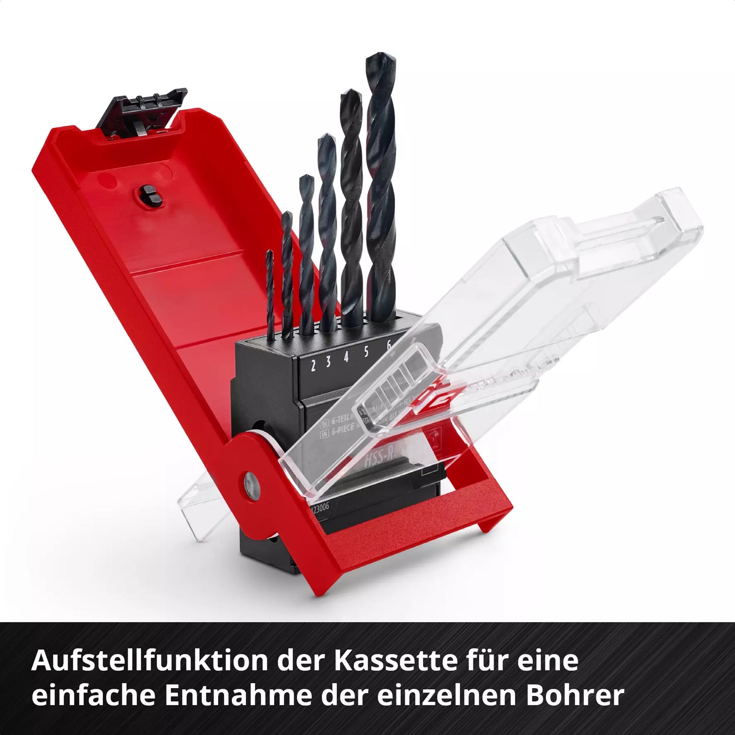 Conjunto de 6 brocas Einhell HSS-R LS 49423006