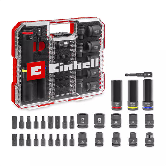 Jogo de chaves de impacto Einhell 32pcs 49109288