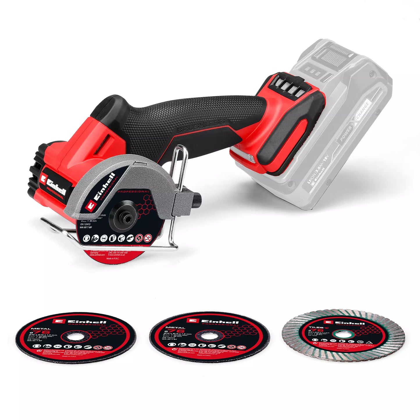 Rebarbadora 18 V 76 cm Einhell TP-CO 18/76-C Li BL – Solo