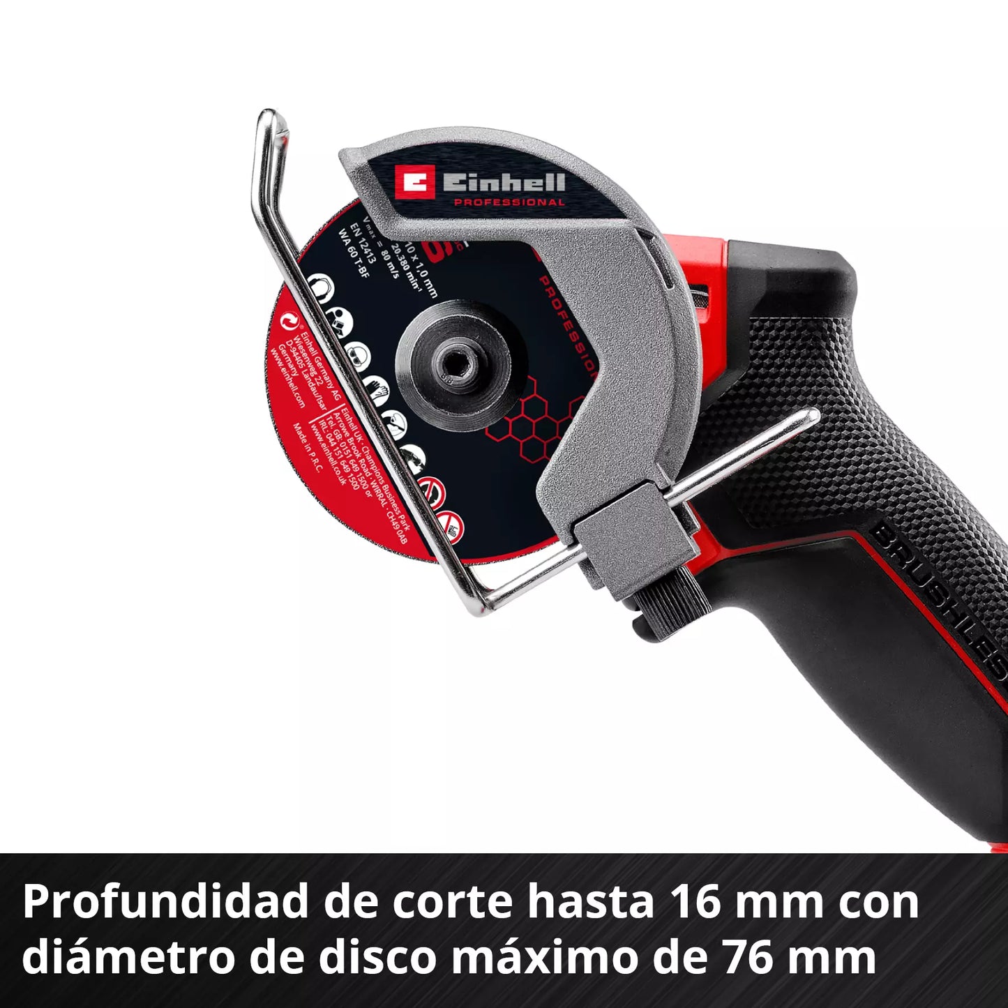 Rebarbadora 18 V 76 cm Einhell TP-CO 18/76-C Li BL – Solo