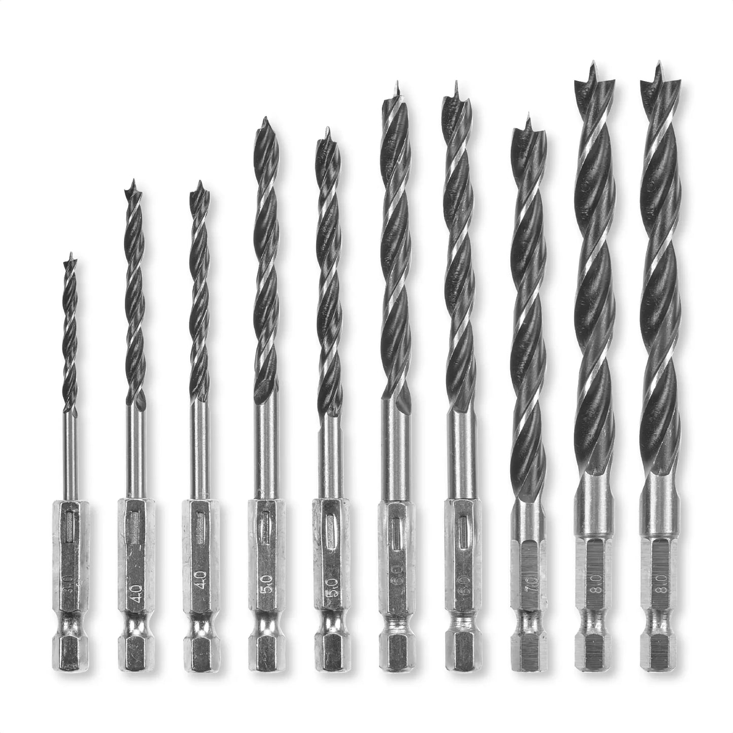 Conjunto de brocas para madeira Einhell S-CASE LS 10pcs 49108733